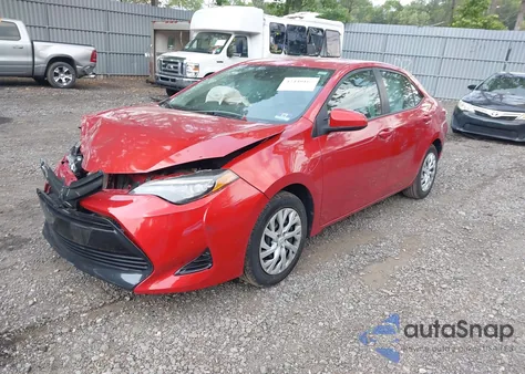 2017 Toyota Corolla Le из США, поврежденный, VIN 5YFBURHE1HP690411